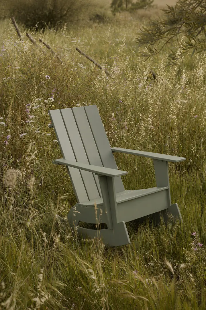 Rocking Adirondack Chair Flat - Imagen 2